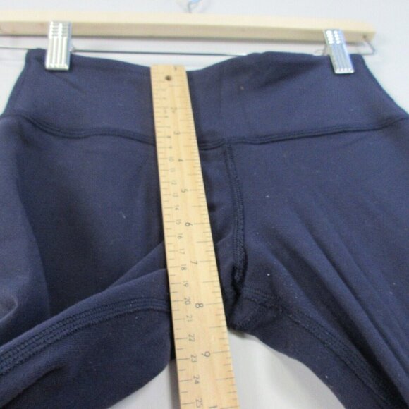 Lululemon Low Rise Ankle Leggings Women's 4 Navy Blue Stretch Workout Yoga 216 - Picture 10 of 12
